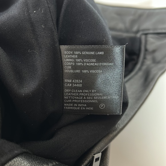 VEDA x Reformation Leather Pants - Picture 11 of 15